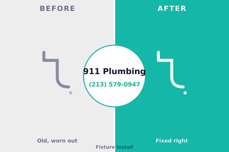 Before and after: plumbing company Cleveland, MS
